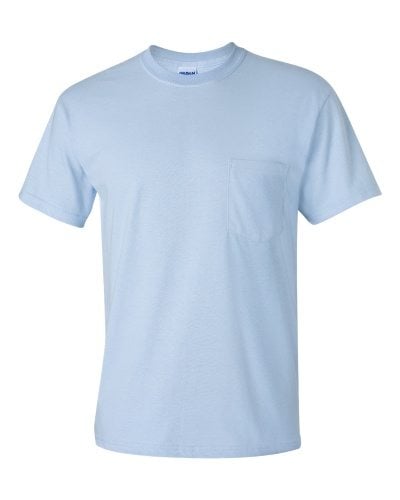 Custom Printed Gildan 2300 Ultra Cotton Pocketed T-Shirt - 5 - Front View | ThatShirt