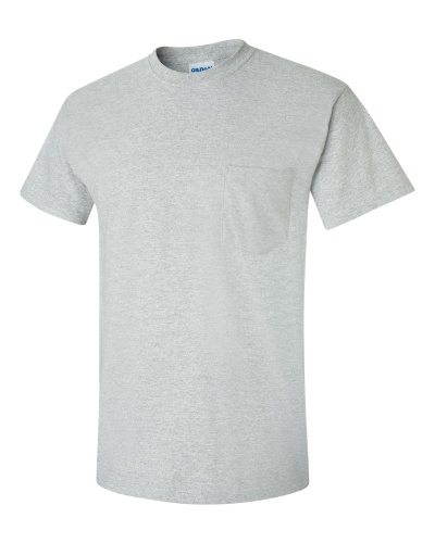 Custom Printed Gildan 2300 Ultra Cotton Pocketed T-Shirt - Front View | ThatShirt