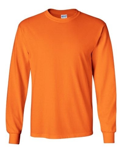 Custom Printed Gildan 2400 Ultra Cotton Long-Sleeve T-Shirt - Front View | ThatShirt