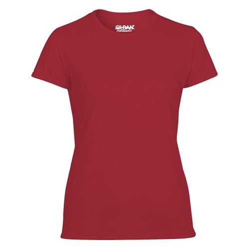 Custom Printed Gildan 42000L Ladies’ Performance T-shirt - 1 - Front View | ThatShirt