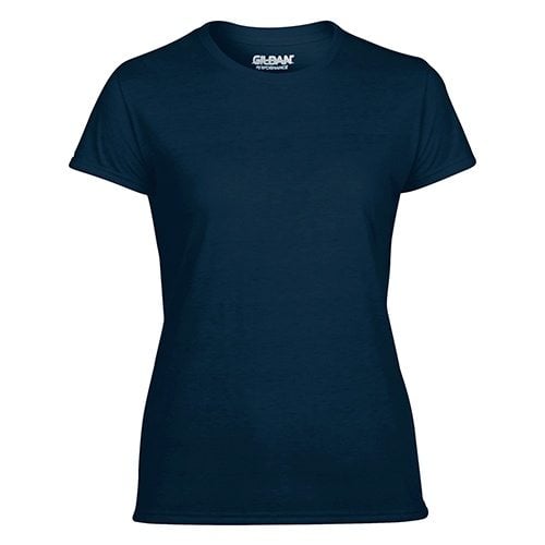 Custom Printed Gildan 42000L Ladies’ Performance T-shirt - 8 - Front View | ThatShirt