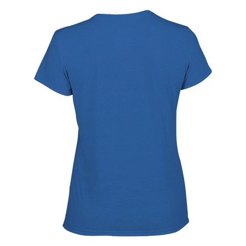 Custom Printed Gildan 42000L Ladies’ Performance T-shirt - 12 - Back View | ThatShirt