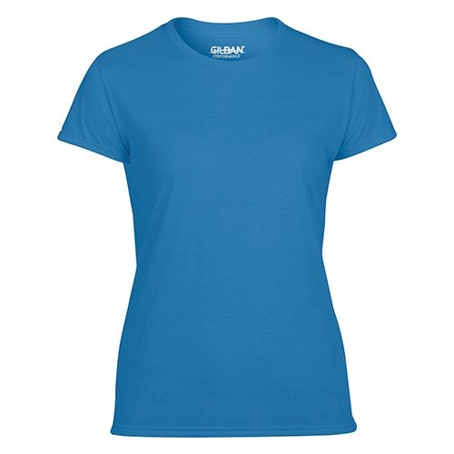 Custom Printed Gildan 42000L Ladies’ Performance T-shirt - 15 - Front View | ThatShirt