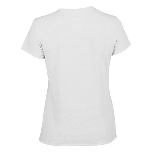 Custom Printed Gildan 42000L Ladies’ Performance T-shirt - 18 - Back View | ThatShirt