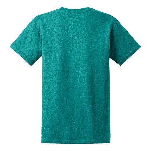 Custom Printed Gildan 5000 Heavy Cotton Unisex T-shirt - 3 - Back View | ThatShirt