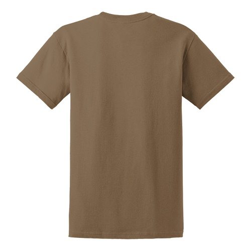 Custom Printed Gildan 5000 Heavy Cotton Unisex T-shirt - 11 - Back View | ThatShirt