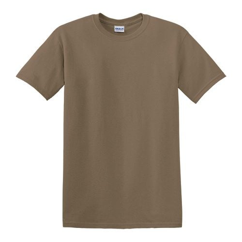 Custom Printed Gildan 5000 Heavy Cotton Unisex T-shirt - Front View | ThatShirt