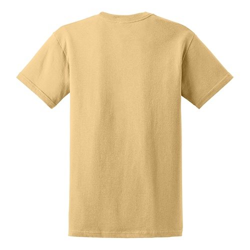 Custom Printed Gildan 5000 Heavy Cotton Unisex T-shirt - 17 - Back View | ThatShirt