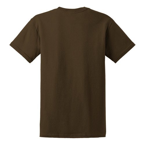 Custom Printed Gildan 5000 Heavy Cotton Unisex T-shirt - 18 - Back View | ThatShirt