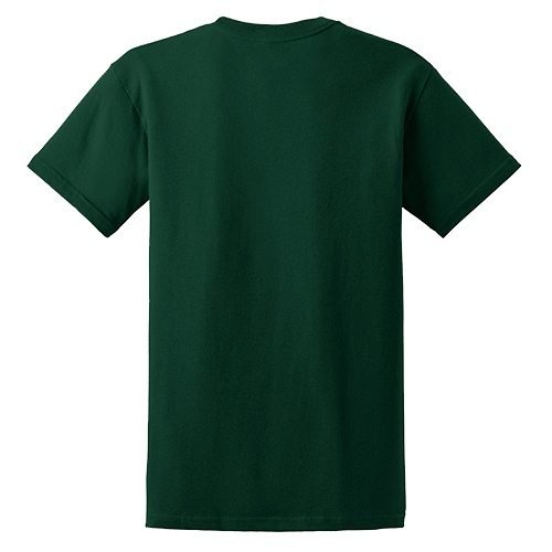 Custom Printed Gildan 5000 Heavy Cotton Unisex T-shirt - 21 - Back View | ThatShirt