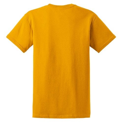 Custom Printed Gildan 5000 Heavy Cotton Unisex T-shirt - 23 - Back View | ThatShirt