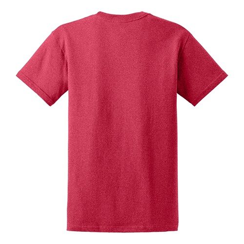 Custom Printed Gildan 5000 Heavy Cotton Unisex T-shirt - 26 - Back View | ThatShirt