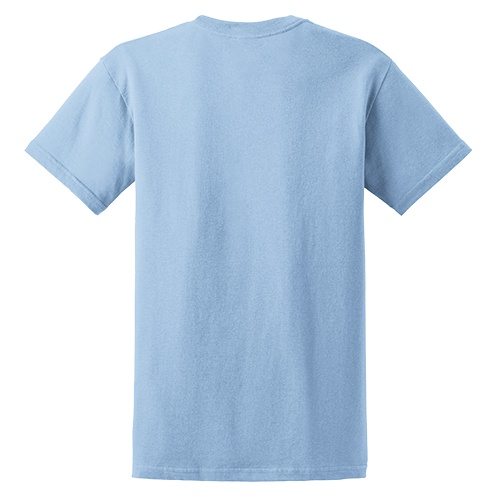 Custom Printed Gildan 5000 Heavy Cotton Unisex T-shirt - 33 - Back View | ThatShirt