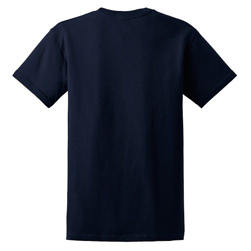 Custom Printed Gildan 5000 Heavy Cotton Unisex T-shirt - 42 - Back View | ThatShirt