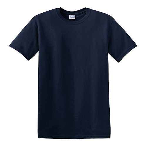 Custom Printed Gildan 5000 Heavy Cotton Unisex T-shirt - Front View | ThatShirt