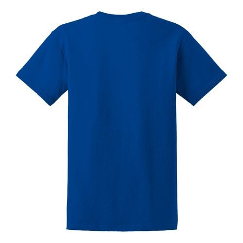 Custom Printed Gildan 5000 Heavy Cotton Unisex T-shirt - 43 - Back View | ThatShirt