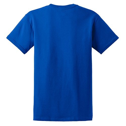 Custom Printed Gildan 5000 Heavy Cotton Unisex T-shirt - 49 - Back View | ThatShirt