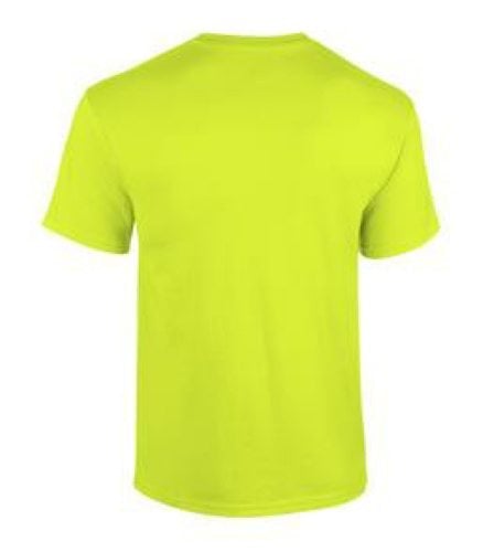 Custom Printed Gildan 5000 Heavy Cotton Unisex T-shirt - 51 - Back View | ThatShirt