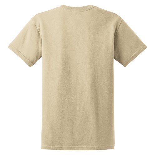 Custom Printed Gildan 5000 Heavy Cotton Unisex T-shirt - 54 - Back View | ThatShirt
