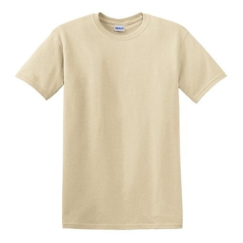 Custom Printed Gildan 5000 Heavy Cotton Unisex T-shirt - 54 - Front View | ThatShirt