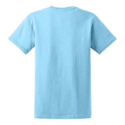 Custom Printed Gildan 5000 Heavy Cotton Unisex T-shirt - 56 - Back View | ThatShirt