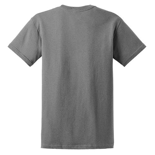 Custom Printed Gildan 5000 Heavy Cotton Unisex T-shirt - 57 - Back View | ThatShirt