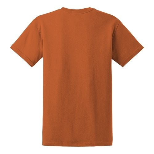 Custom Printed Gildan 5000 Heavy Cotton Unisex T-shirt - 58 - Back View | ThatShirt