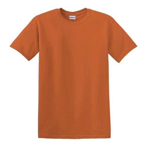 Custom Printed Gildan 5000 Heavy Cotton Unisex T-shirt - 58 - Front View | ThatShirt