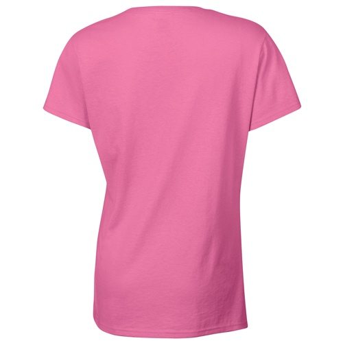 Custom Printed Gildan 5000L Ladies’ Heavy Cotton Missy Fit T-Shirt - 2 - Back View | ThatShirt
