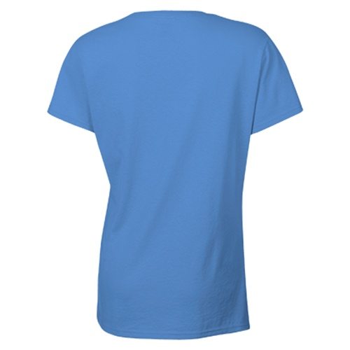 Custom Printed Gildan 5000L Ladies’ Heavy Cotton Missy Fit T-Shirt - 5 - Back View | ThatShirt