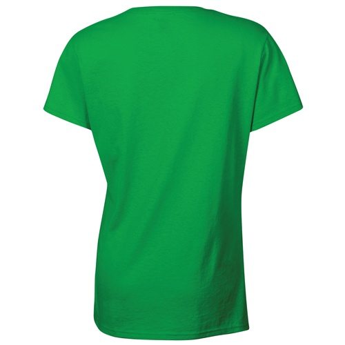 Custom Printed Gildan 5000L Ladies’ Heavy Cotton Missy Fit T-Shirt - 9 - Back View | ThatShirt