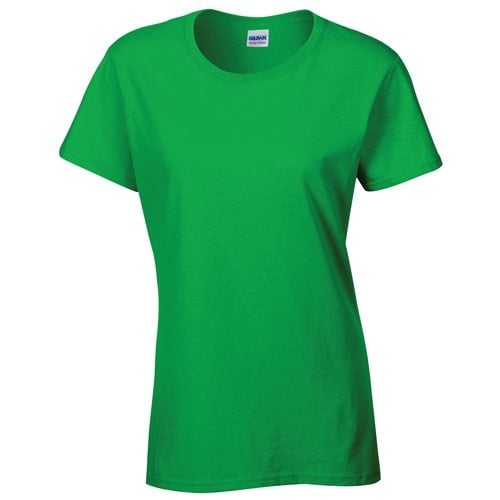 Custom Printed Gildan 5000L Ladies’ Heavy Cotton Missy Fit T-Shirt - 9 - Front View | ThatShirt