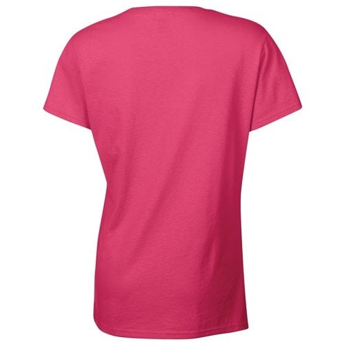 Custom Printed Gildan 5000L Ladies’ Heavy Cotton Missy Fit T-Shirt - 11 - Back View | ThatShirt
