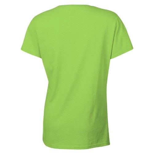 Custom Printed Gildan 5000L Ladies’ Heavy Cotton Missy Fit T-Shirt - 14 - Back View | ThatShirt