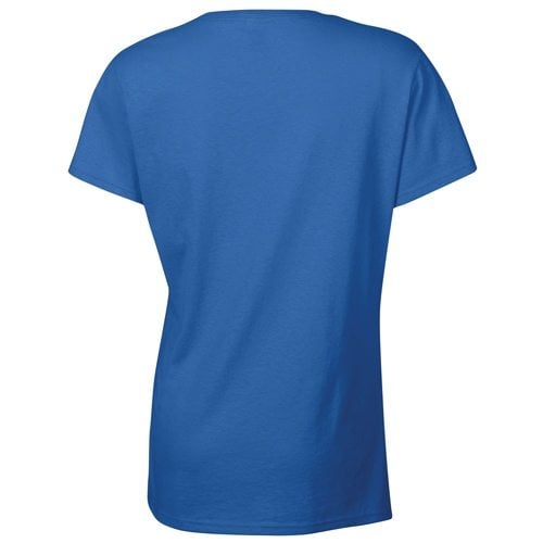 Custom Printed Gildan 5000L Ladies’ Heavy Cotton Missy Fit T-Shirt - 19 - Back View | ThatShirt