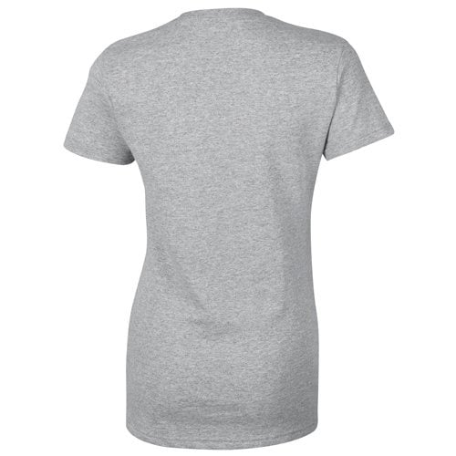 Custom Printed Gildan 5000L Ladies’ Heavy Cotton Missy Fit T-Shirt - 21 - Back View | ThatShirt
