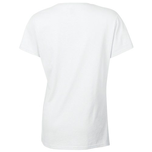 Custom Printed Gildan 5000L Ladies’ Heavy Cotton Missy Fit T-Shirt - 22 - Back View | ThatShirt