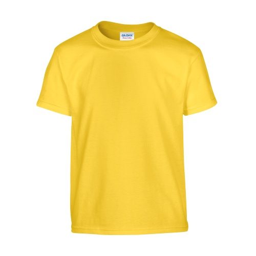 Custom Printed Gildan 500B Heavy Cotton Youth T-Shirt - 9 - Front View | ThatShirt