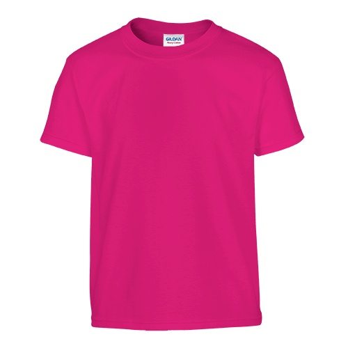 Custom Printed Gildan 500B Heavy Cotton Youth T-Shirt - 17 - Front View | ThatShirt