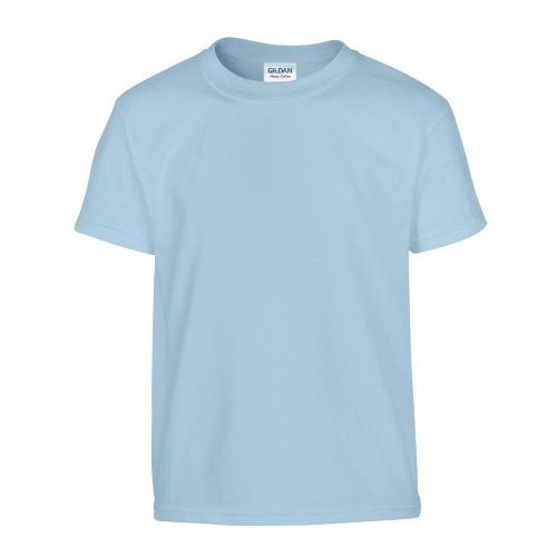 Custom Printed Gildan 500B Heavy Cotton Youth T-Shirt - 21 - Front View | ThatShirt