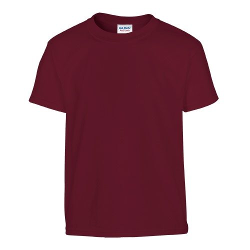 Custom Printed Gildan 500B Heavy Cotton Youth T-Shirt - 24 - Front View | ThatShirt