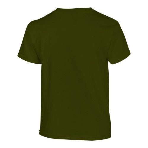 Custom Printed Gildan 500B Heavy Cotton Youth T-Shirt - 25 - Back View | ThatShirt