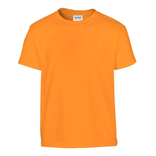 Custom Printed Gildan 500B Heavy Cotton Youth T-Shirt - 36 - Front View | ThatShirt