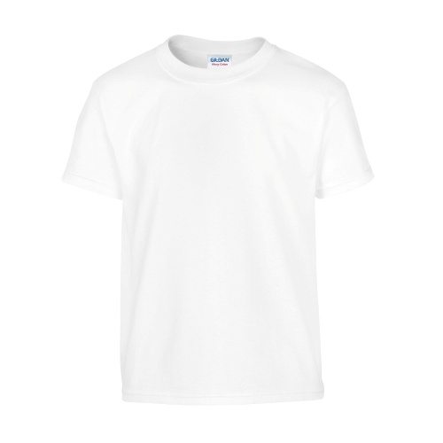 Custom Printed Gildan 500B Heavy Cotton Youth T-Shirt - 46 - Front View | ThatShirt