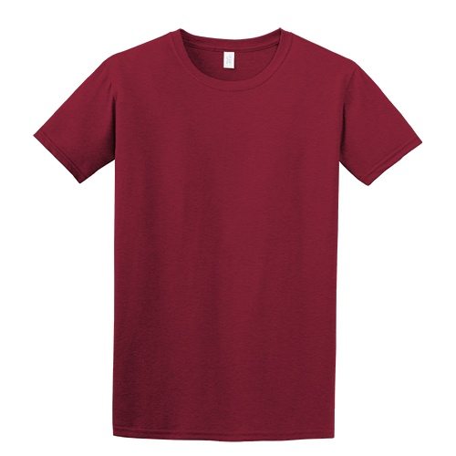 Custom Printed Gildan 6400 / 64000 SoftStyle Ring Spun T-Shirt - 1 - Front View | ThatShirt
