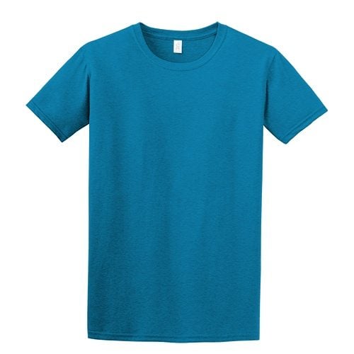 Custom Printed Gildan 6400 / 64000 SoftStyle Ring Spun T-Shirt - 2 - Front View | ThatShirt