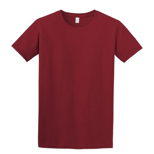 Custom Printed Gildan 6400 / 64000 SoftStyle Ring Spun T-Shirt - 5 - Front View | ThatShirt