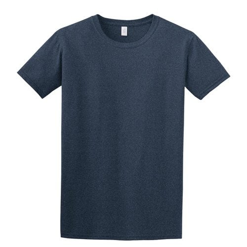 Custom Printed Gildan 6400 / 64000 SoftStyle Ring Spun T-Shirt - 9 - Front View | ThatShirt