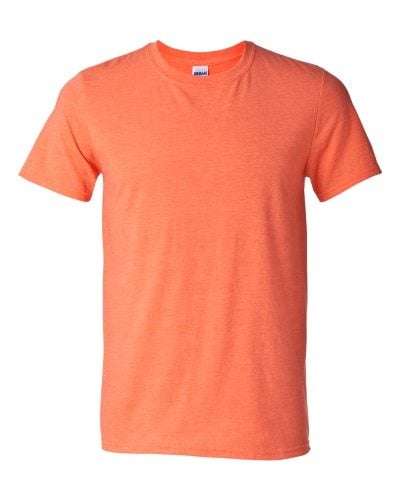 Custom Printed Gildan 6400 / 64000 SoftStyle Ring Spun T-Shirt - 10 - Front View | ThatShirt
