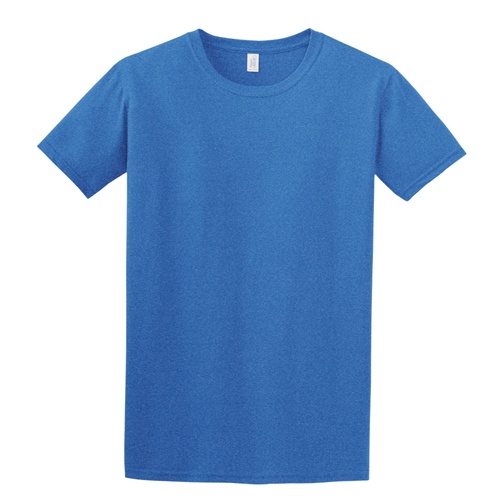 Custom Printed Gildan 6400 / 64000 SoftStyle Ring Spun T-Shirt - 12 - Front View | ThatShirt